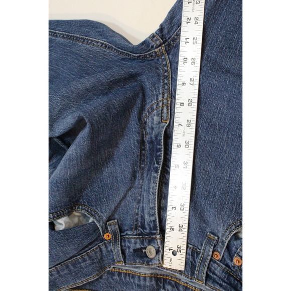 Levis Red Tab 541 Athletic Taper Flex Jeans Mens 34X32 (tag 34x34) Medium Wash - Picture 12 of 13